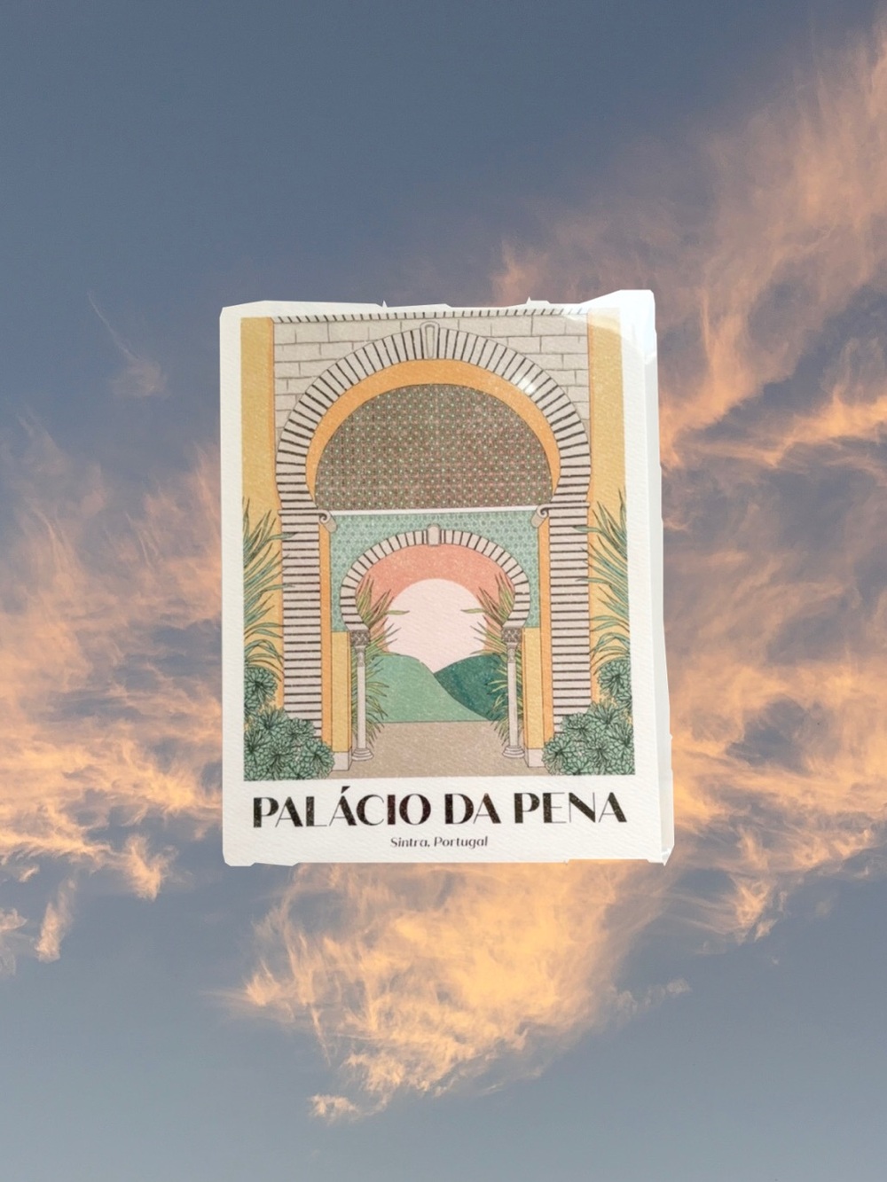Cai & Jo Palaćio Da Pena Portugal 5x7 Art Print